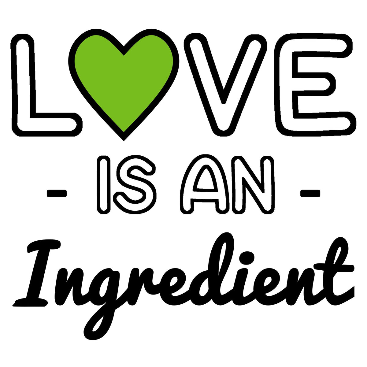 Love Is An Ingredient - Thc Store