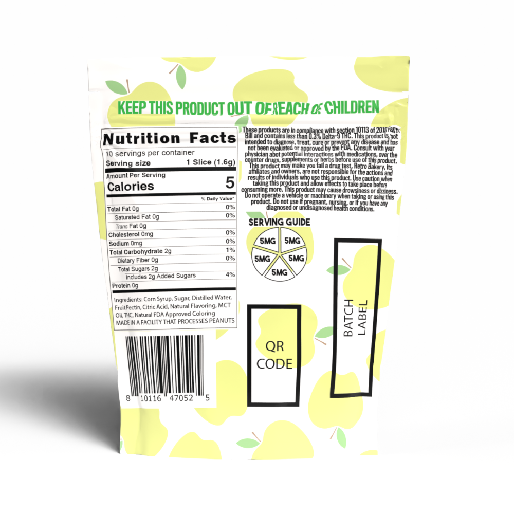 Love Is An Ingredient - Thc Store 25mg THC Gummies - 2 pack - Gummy Wheel - Sour Apple – Love is an