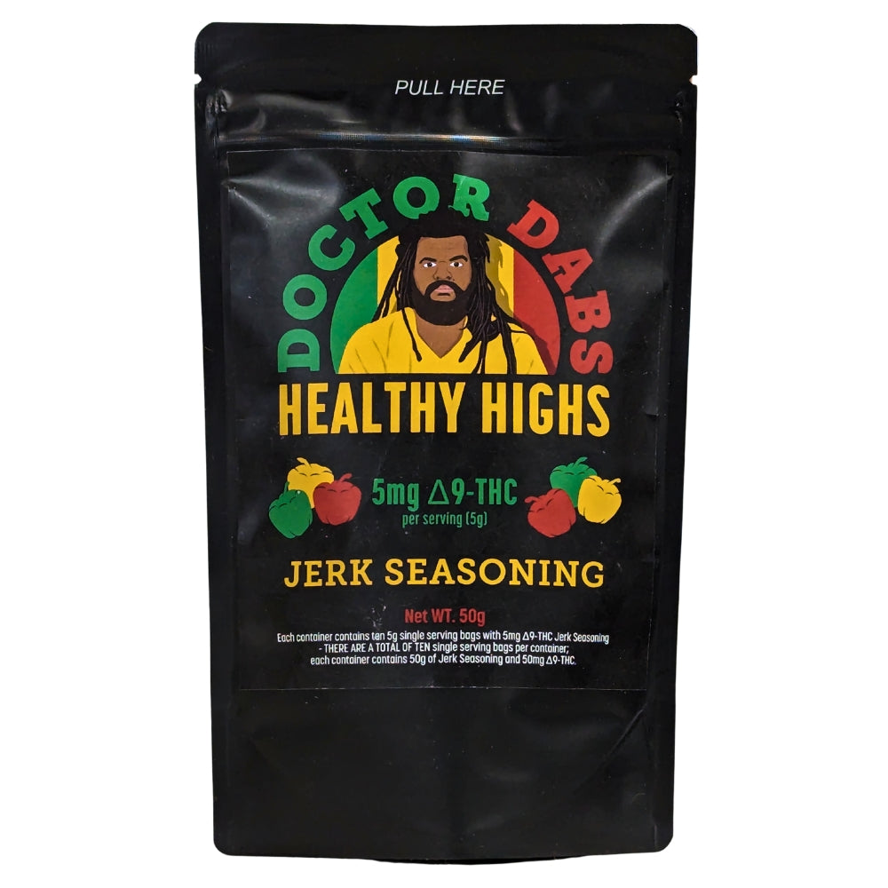 DOCTOR DABS Jamaican Jerk Seasoning | 50mg THC | THC Infused Seasoning