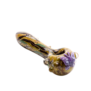 Spoon Pipe - Viola Butterfly