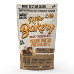 Dark Chocolate Peanut Butter Pretzel Bites - 20pk - 50mg THC