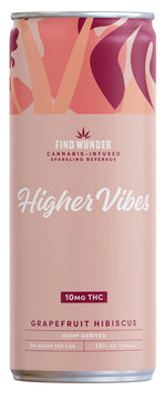 Higher Vibes | GRAPEFRUIT HIBISCUS | 10MG THC