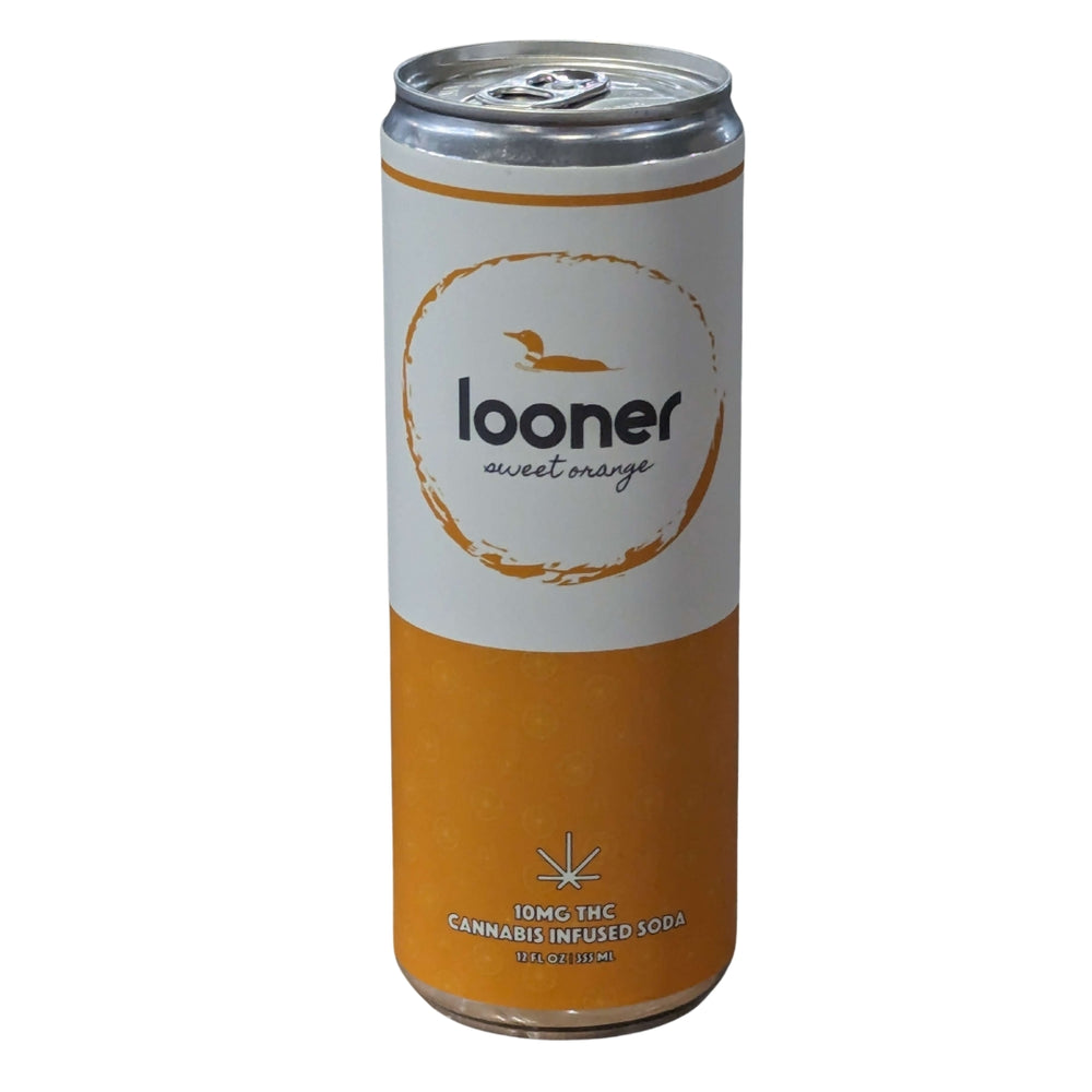 Looner 10mg THC Sweet Orange Soda