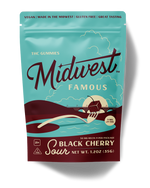 Midwest Famous - Sour Black Cherry Gummies 50mg THC