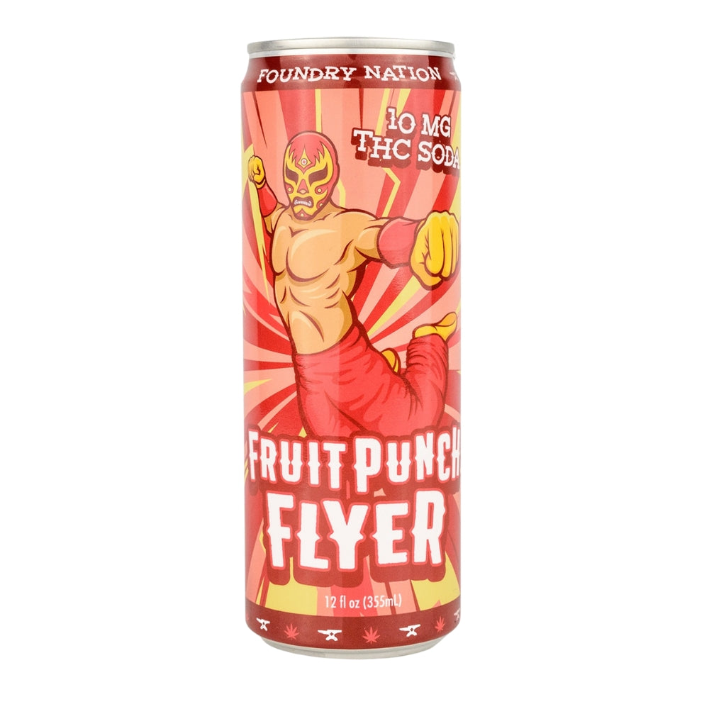 Fruit Punch Flyer Soda