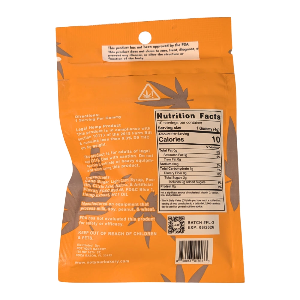 Mango Mood Vegan Gummies