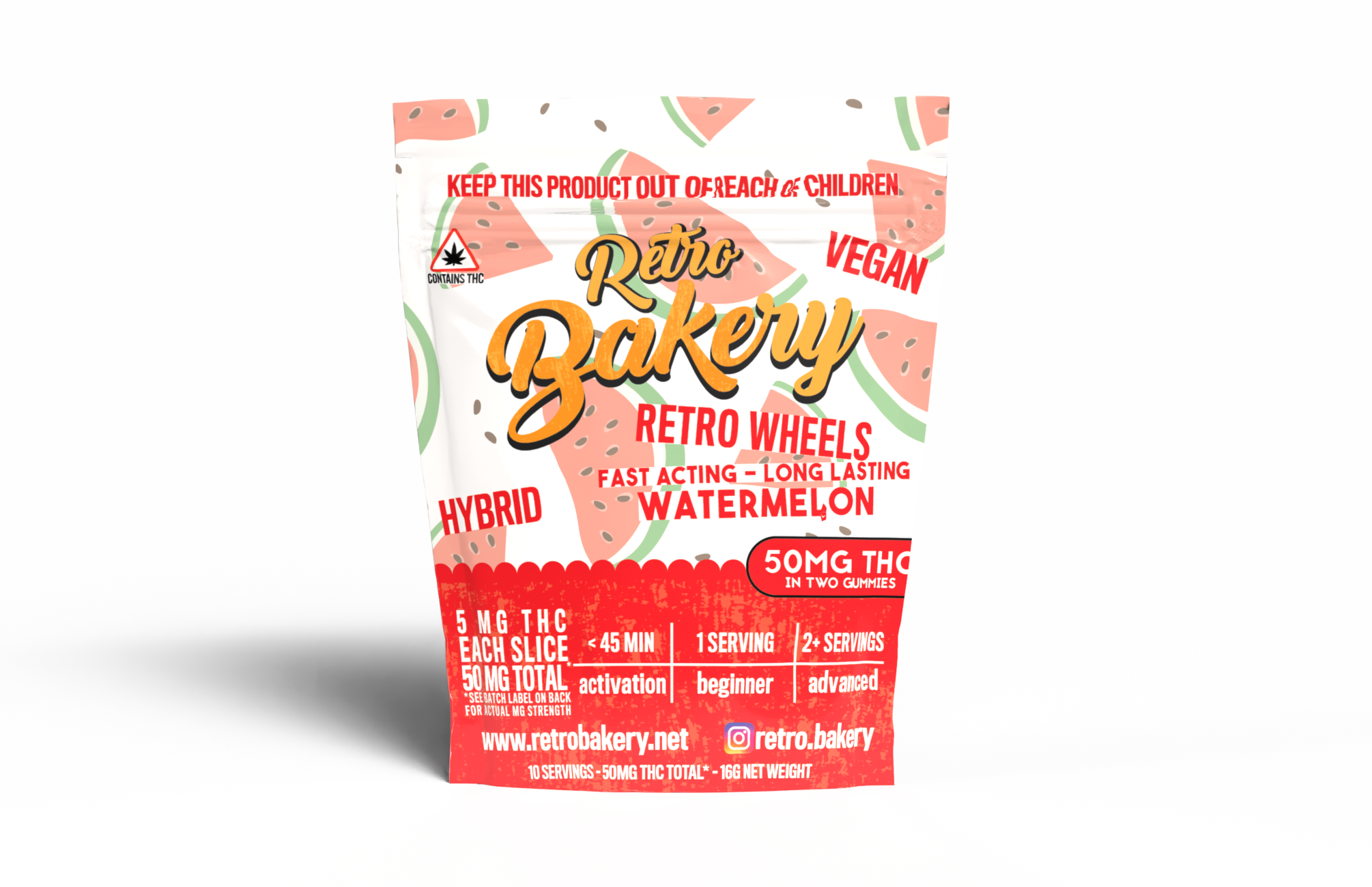 Watermelon Vegan Wheels