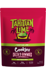 Cookies Tahitian Lime 50mg THC Vegan Gummies