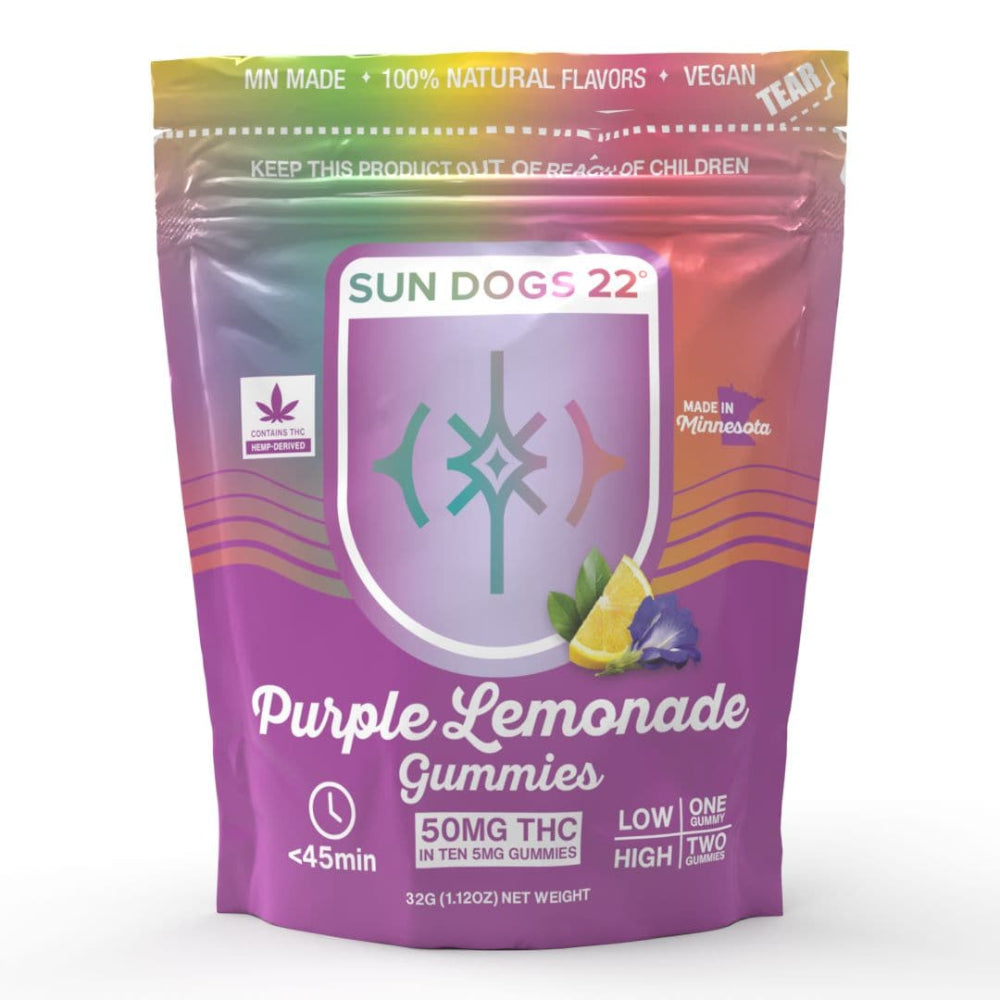 Purple Lemonade Vegan Gummies