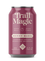 Trail Magic Berry Basil Seltzer - 3mg THC
