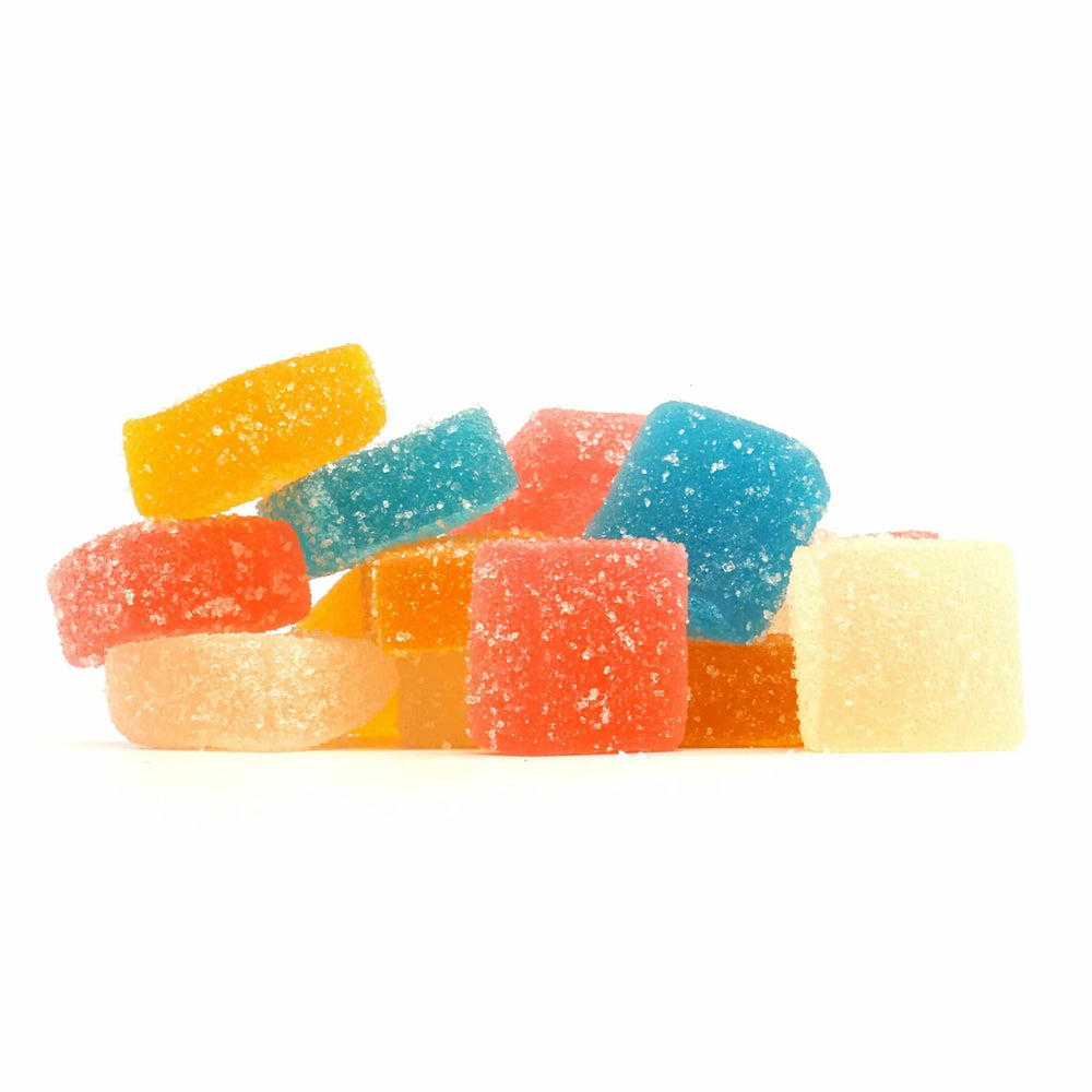 
            
                Load image into Gallery viewer, 5MG THC + 5MG CBD VEGAN GUMMIES | 1:1 RATIO | MIXED FLAVOR PACK
            
        